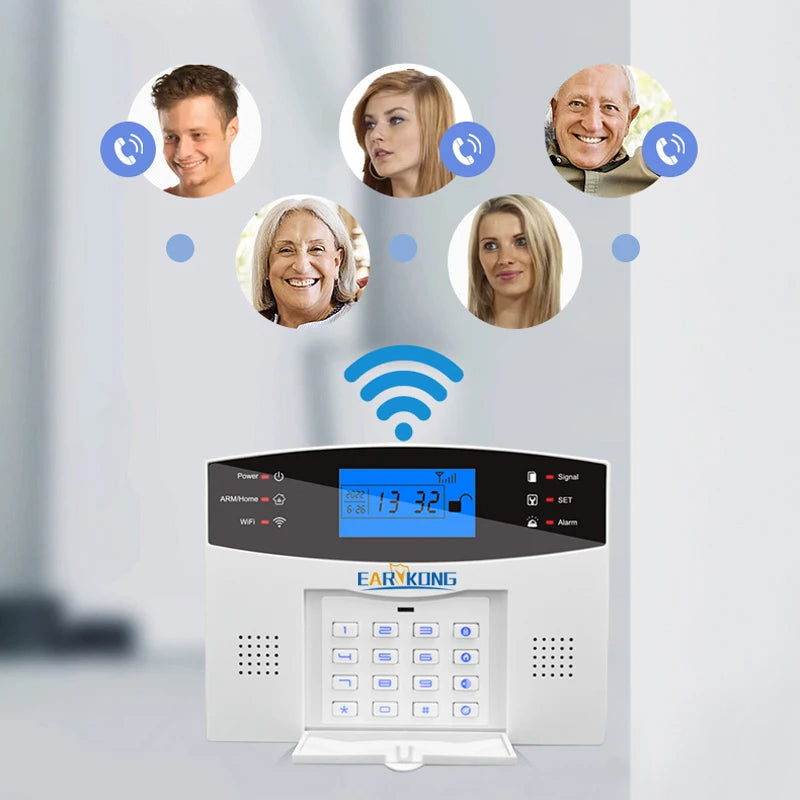 Tuya SmartGuard WiFi GSM Home Security Alarm System | Wireless 433MHz Smart Sensors & Detectors