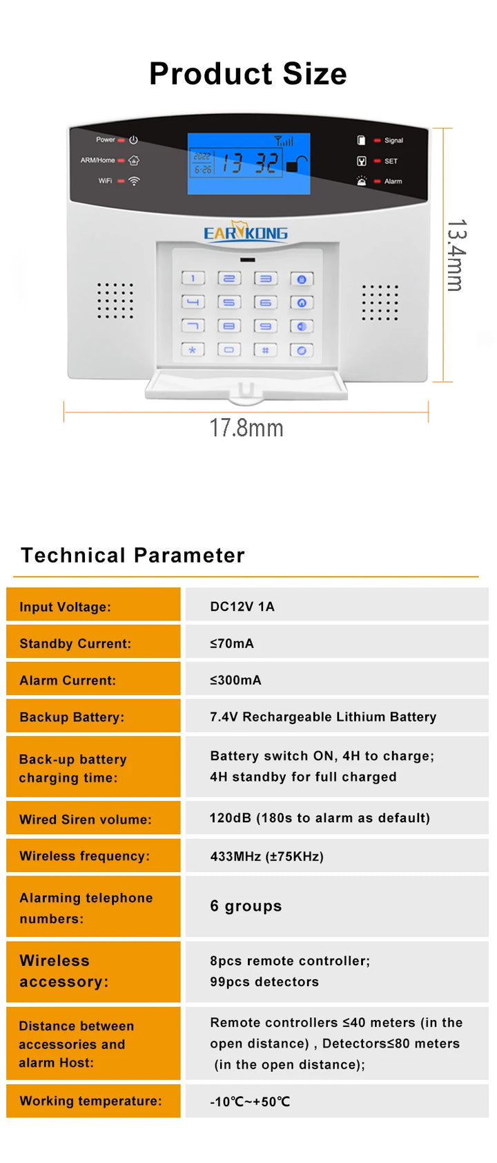 Tuya SmartGuard WiFi GSM Home Security Alarm System | Wireless 433MHz Smart Sensors & Detectors