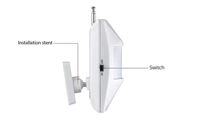 KERUI Wireless PIR Motion Sensor Alarm | Intelligent Home Security Detector