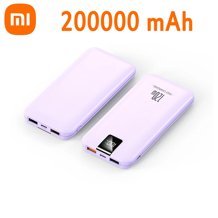 VoltMax UltraCharge 120W Power Bank | 200000mAh High-Speed Portable Charger