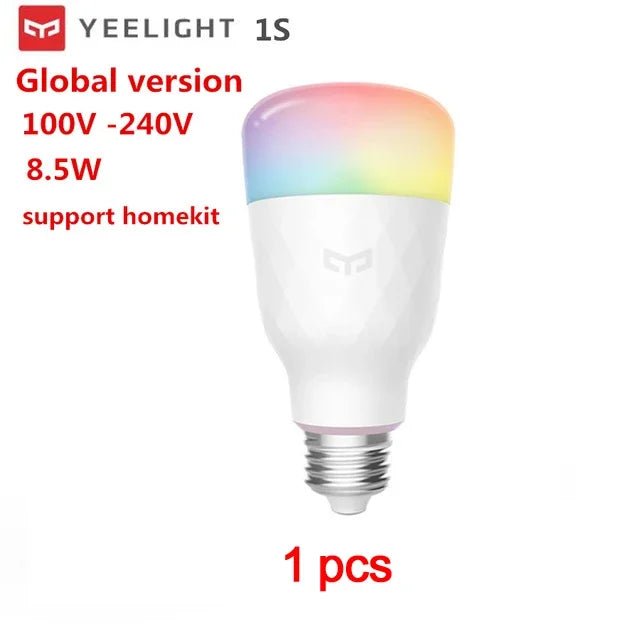Yeelight 1S/1SE Smart LED Bulb | WiFi & APP Remote Control RGB E27