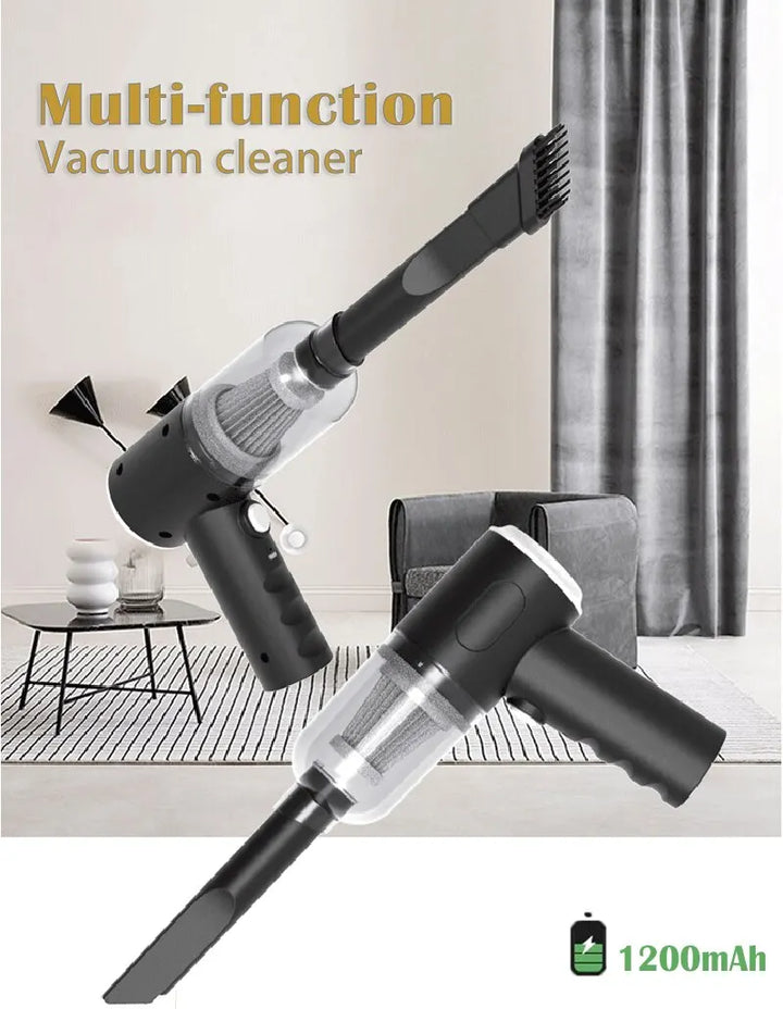 CleanSwift 9000Pa Wireless Mini Vacuum Cleaner | Portable Wet & Dry