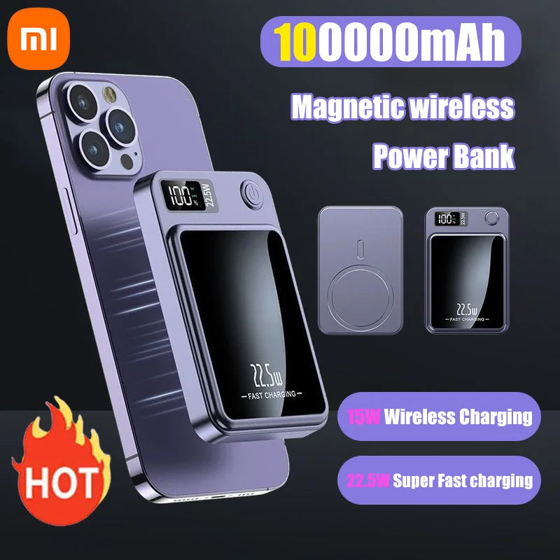 MagniCharge Ultra 100000mAh Wireless Power Bank | 22.5W Super Fast Charge