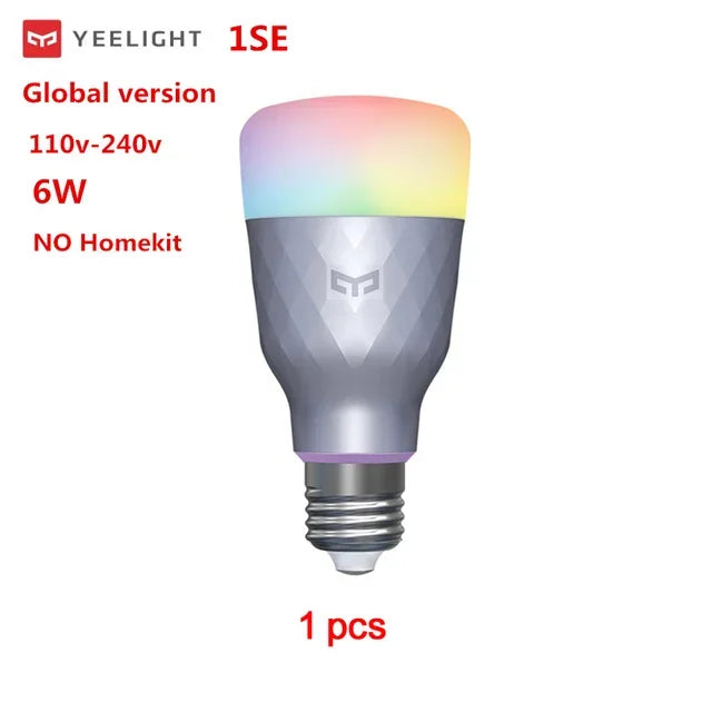 Yeelight 1S/1SE Smart LED Bulb | WiFi & APP Remote Control RGB E27