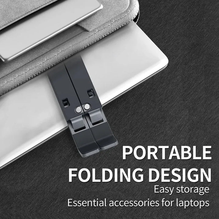 FlexiStand Pro – Portable Foldable Laptop Stand | Ergonomic & Adjustable Aluminum Alloy Holder