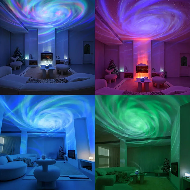 Magical Galaxy Star Projector – Transform Your Room into a Starry Wonderland | Remote-Controlled, Multi-color LED Night Light