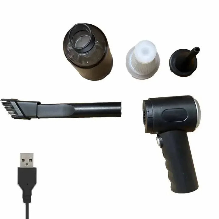 CleanSwift 9000Pa Wireless Mini Vacuum Cleaner | Portable Wet & Dry
