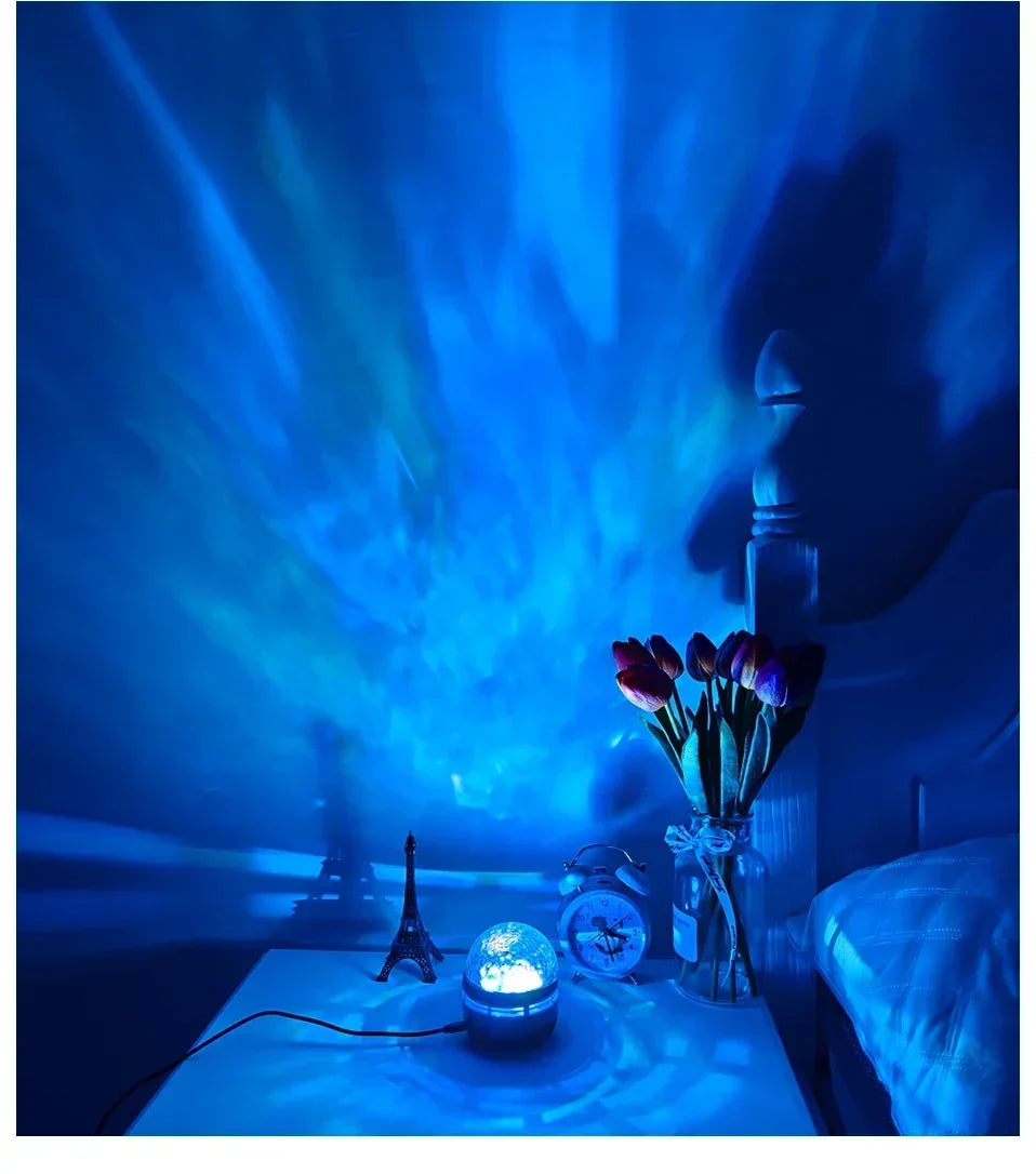 Magical Galaxy Star Projector – Transform Your Room into a Starry Wonderland | Remote-Controlled, Multi-color LED Night Light