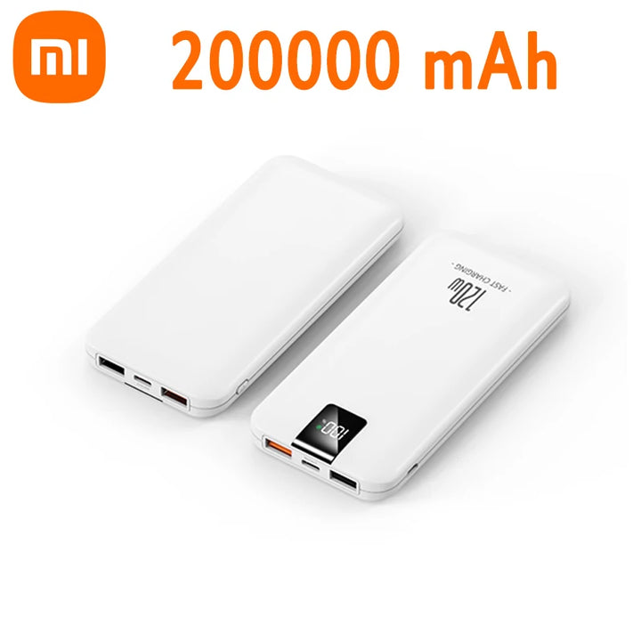 VoltMax UltraCharge 120W Power Bank | 200000mAh High-Speed Portable Charger