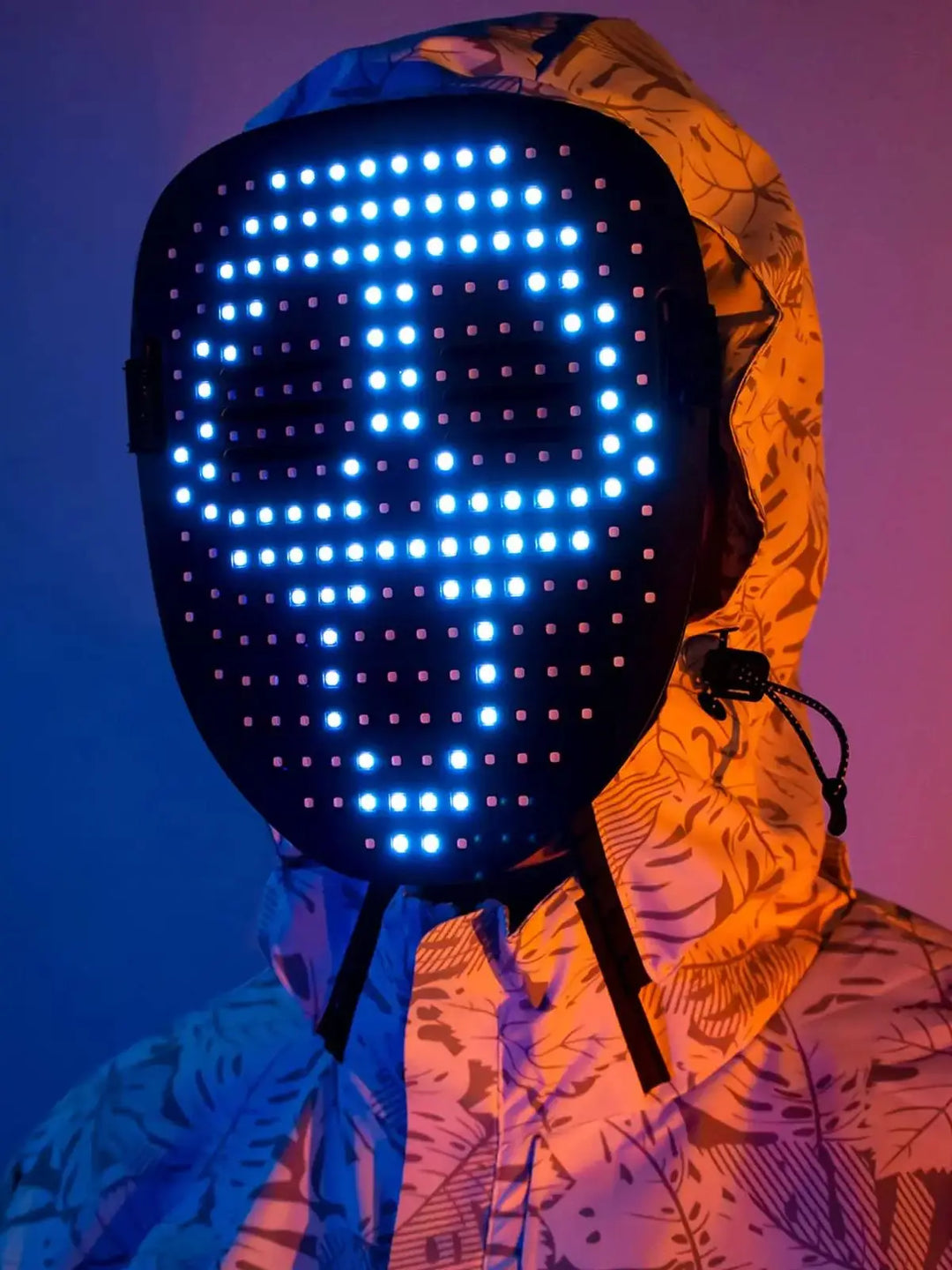 LumiFace App-Controlled LED Mask – DIY Face Display