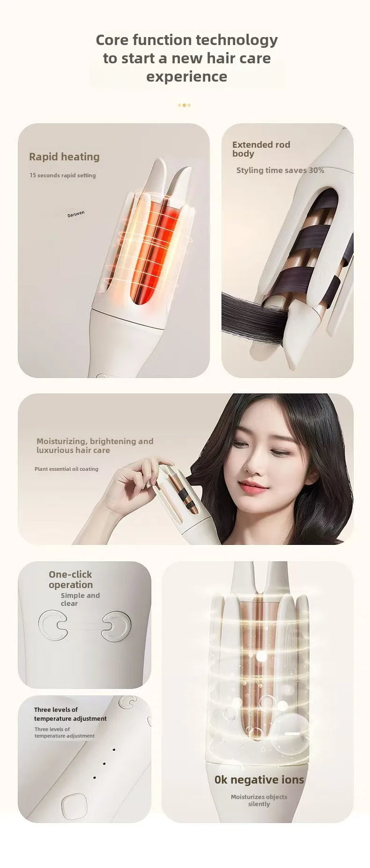 TwistMe™ Smart Hair Curler – Perfect Curls. Zero Effort.