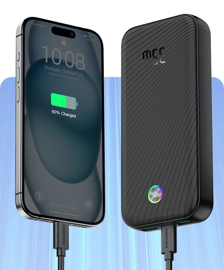 Rocoren Hao Yue Pro Max 22.5W Power Bank | 20,000mAh QC PD 3.0 Fast Charging