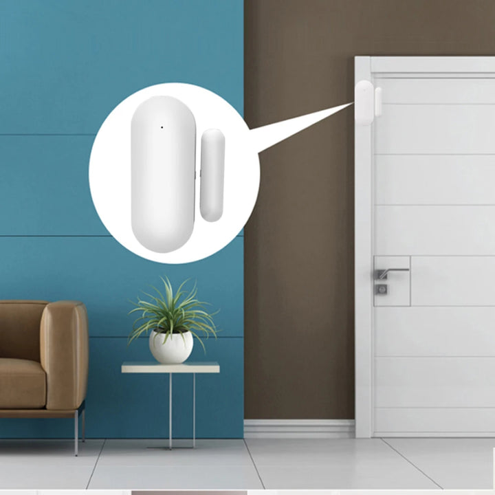 HIVA Wireless Door & Window Security Sensor | Magnetic Alarm Kit