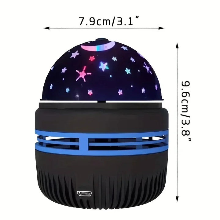 Magical Galaxy Star Projector – Transform Your Room into a Starry Wonderland | Remote-Controlled, Multi-color LED Night Light