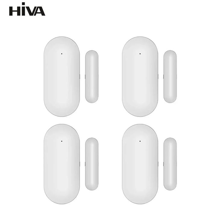 HIVA Wireless Door & Window Security Sensor | Magnetic Alarm Kit
