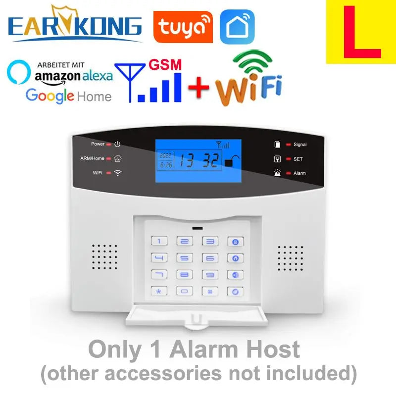 Tuya SmartGuard WiFi GSM Home Security Alarm System | Wireless 433MHz Smart Sensors & Detectors