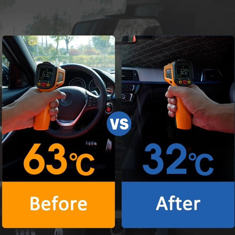 Car Windshield Sunshade Umbrella – UV-Resistant, Foldable Silver Reflective Umbrella for Cars & SUVs