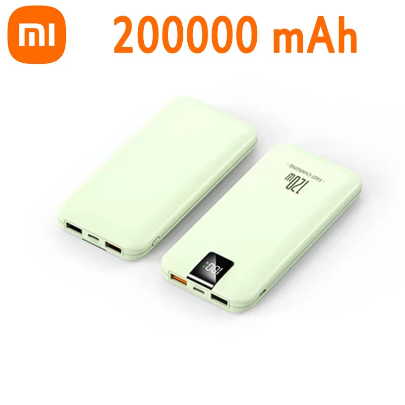 VoltMax UltraCharge 120W Power Bank | 200000mAh High-Speed Portable Charger