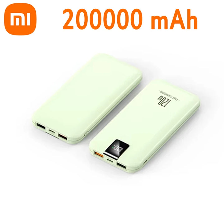 VoltMax UltraCharge 120W Power Bank | 200000mAh High-Speed Portable Charger