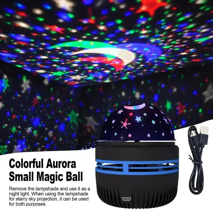 Magical Galaxy Star Projector – Transform Your Room into a Starry Wonderland | Remote-Controlled, Multi-color LED Night Light