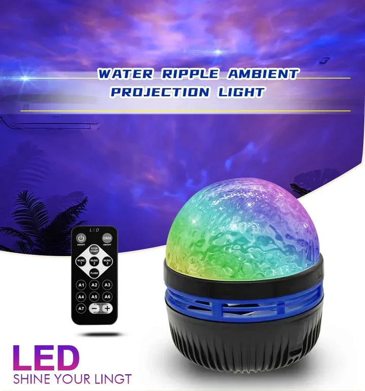 Magical Galaxy Star Projector – Transform Your Room into a Starry Wonderland | Remote-Controlled, Multi-color LED Night Light