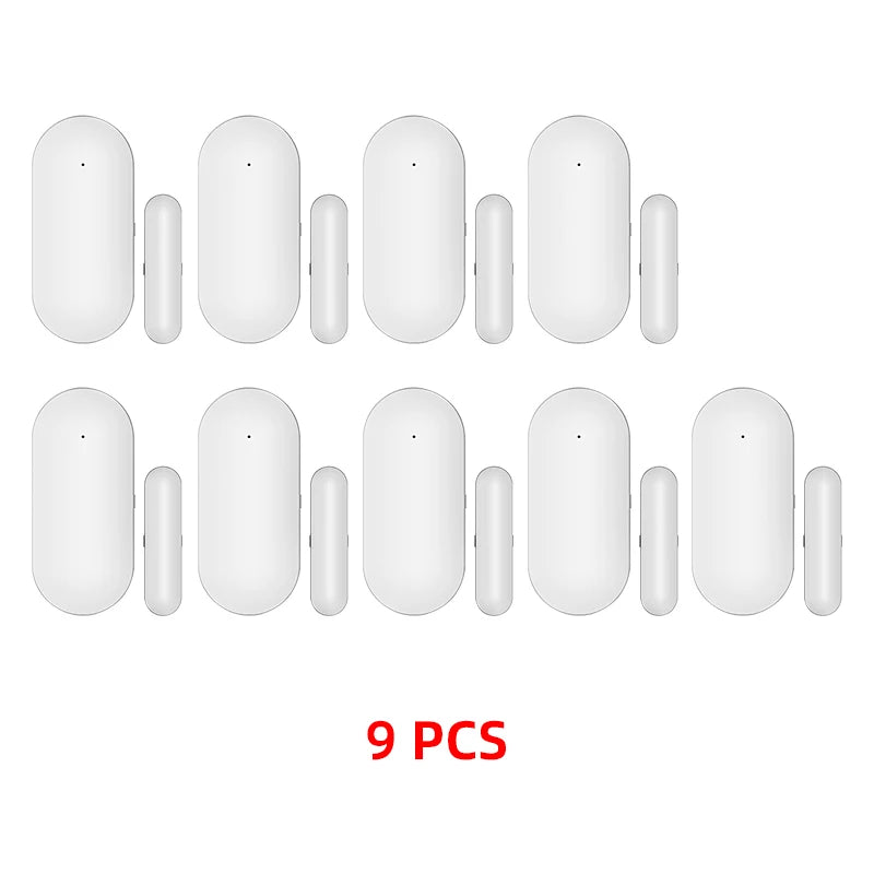 HIVA Wireless Door & Window Security Sensor | Magnetic Alarm Kit