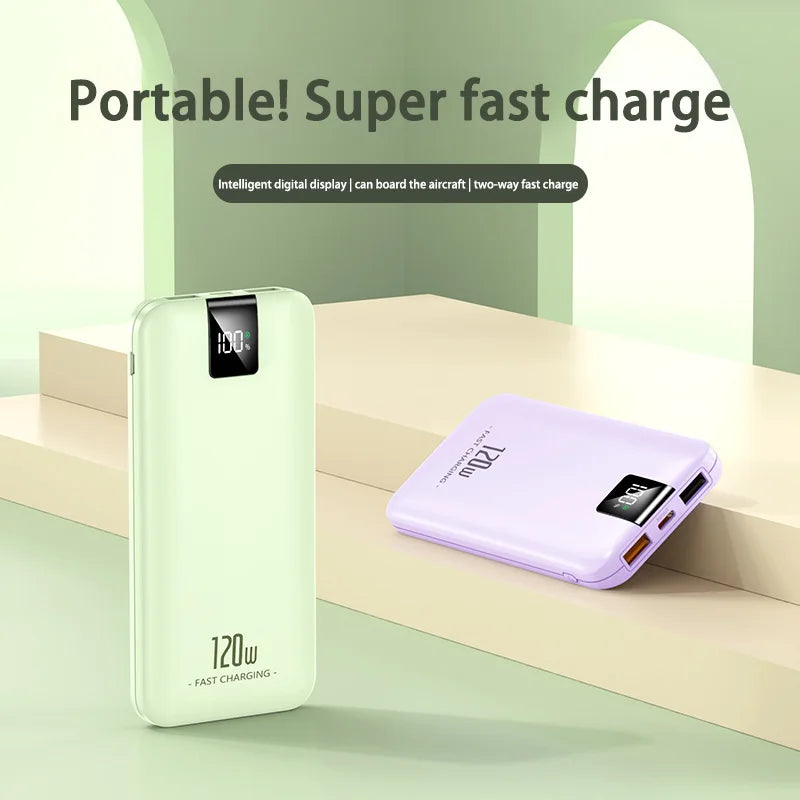 VoltMax UltraCharge 120W Power Bank | 200000mAh High-Speed Portable Charger