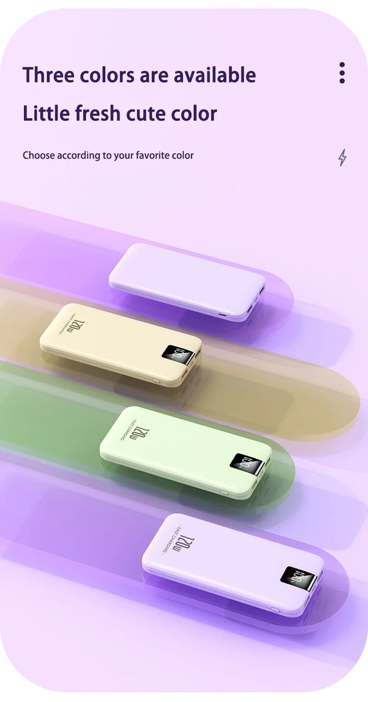 VoltMax UltraCharge 120W Power Bank | 200000mAh High-Speed Portable Charger