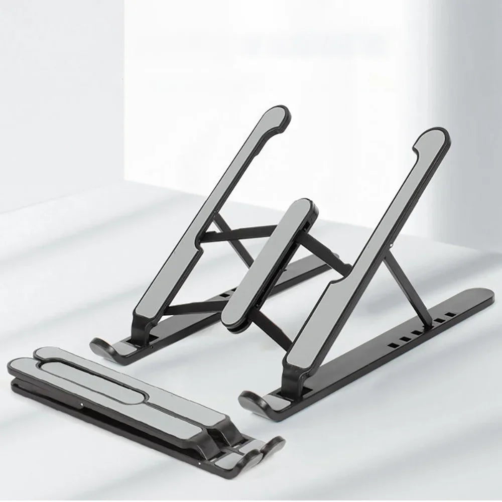 FlexiStand Pro – Portable Foldable Laptop Stand | Ergonomic & Adjustable Aluminum Alloy Holder