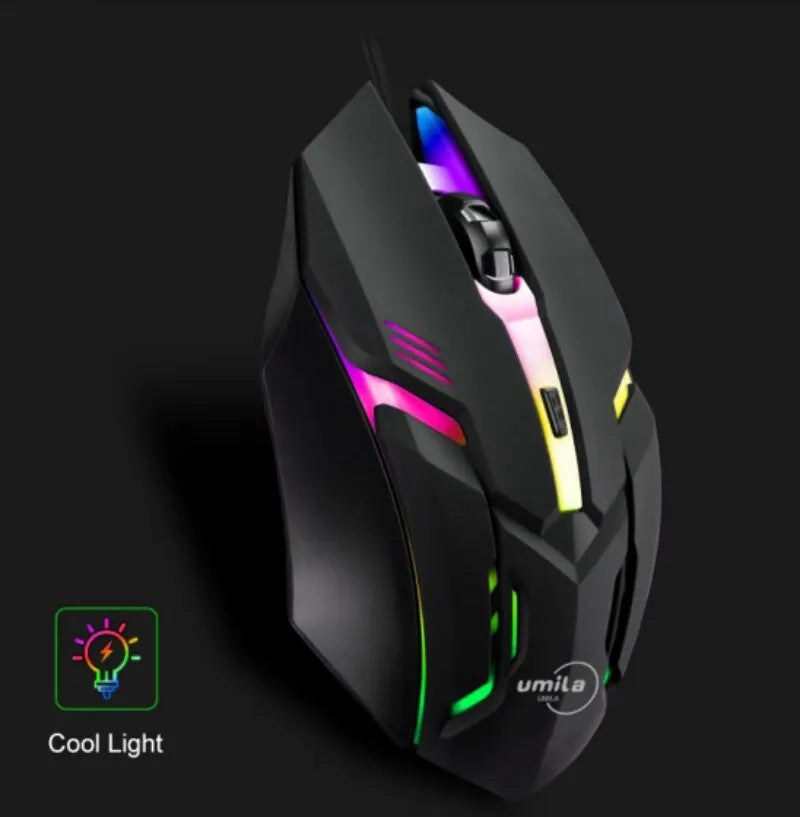 XenonPro™ Gaming Mouse – Ergonomic Wired USB Mouse with Adjustable DPI & RGB Backlight