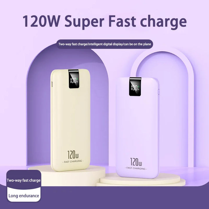 VoltMax UltraCharge 120W Power Bank | 200000mAh High-Speed Portable Charger