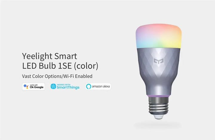 Yeelight 1S/1SE Smart LED Bulb | WiFi & APP Remote Control RGB E27