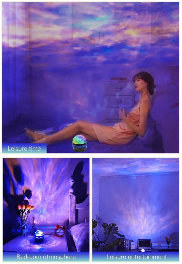 Magical Galaxy Star Projector – Transform Your Room into a Starry Wonderland | Remote-Controlled, Multi-color LED Night Light