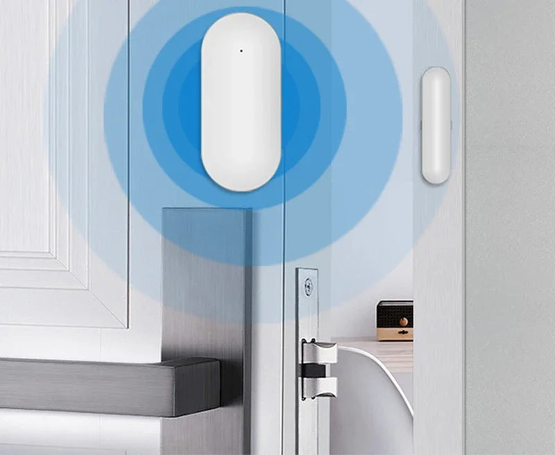 HIVA Wireless Door & Window Security Sensor | Magnetic Alarm Kit