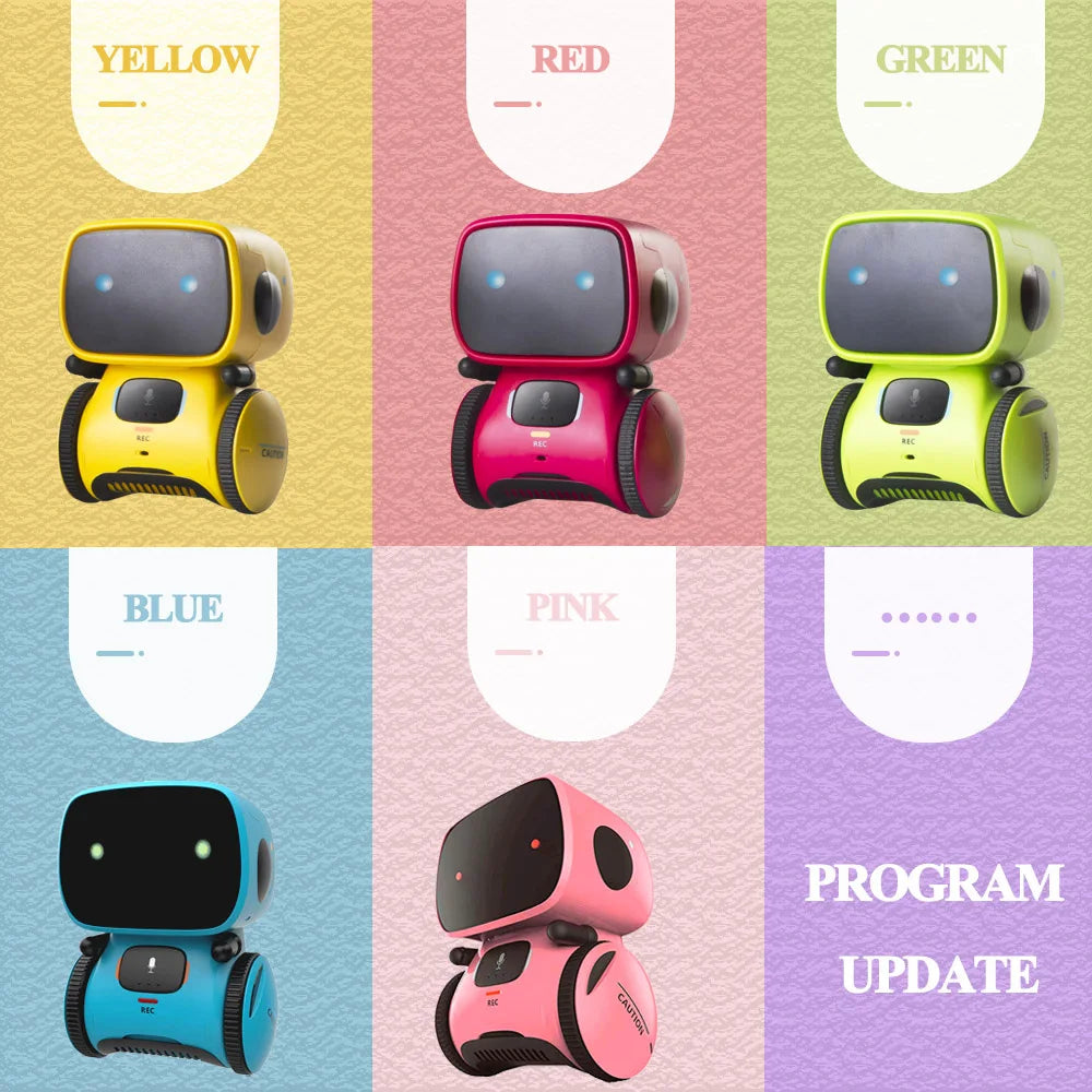RoboBuddy – Interactive Voice-Controlled Smart Robot Toy for Kids | Dancing, Singing & Educational Fun