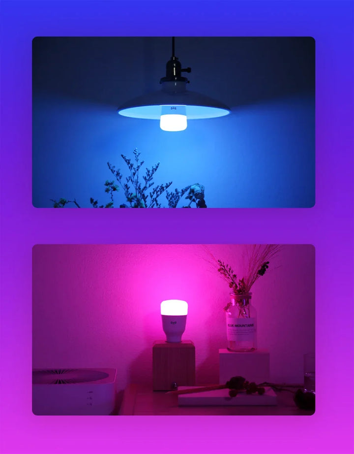 Yeelight 1S/1SE Smart LED Bulb | WiFi & APP Remote Control RGB E27