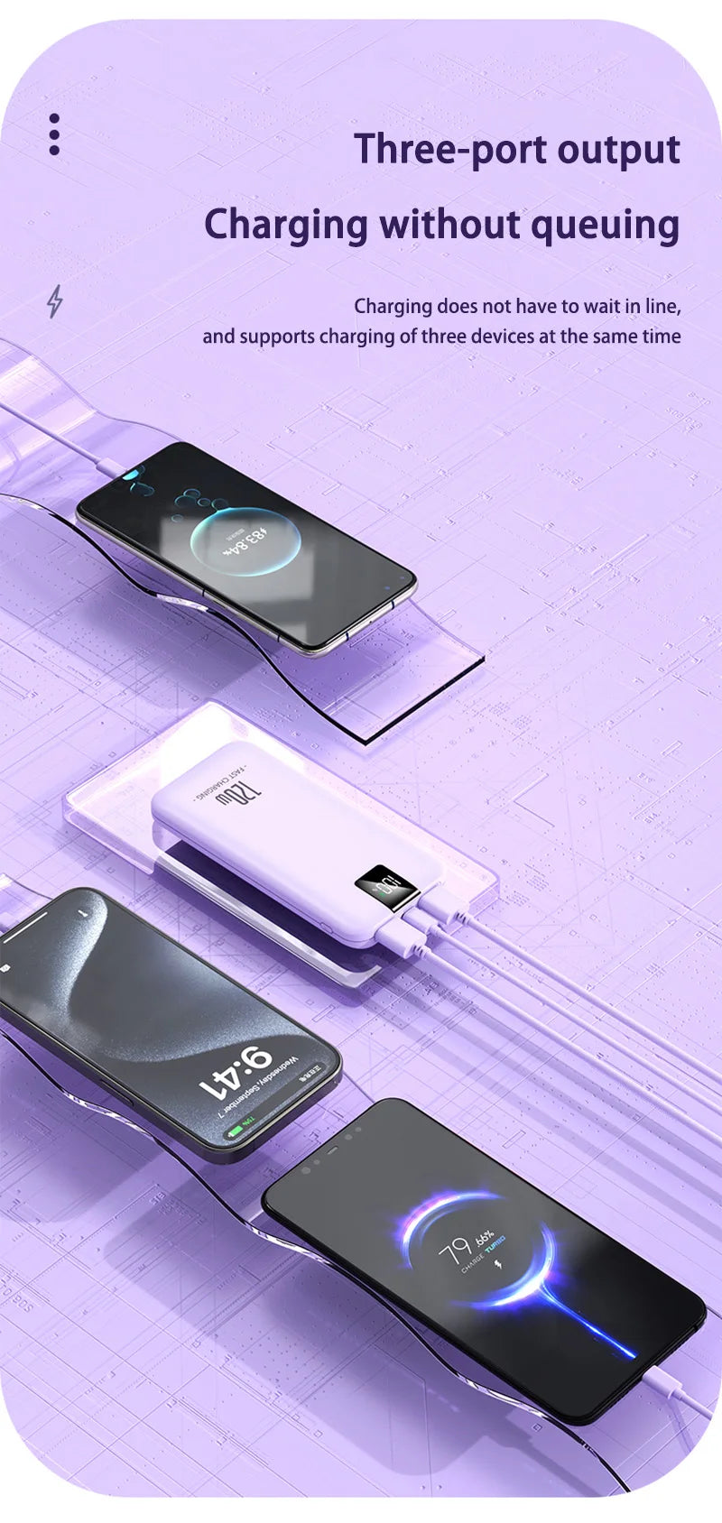 VoltMax UltraCharge 120W Power Bank | 200000mAh High-Speed Portable Charger