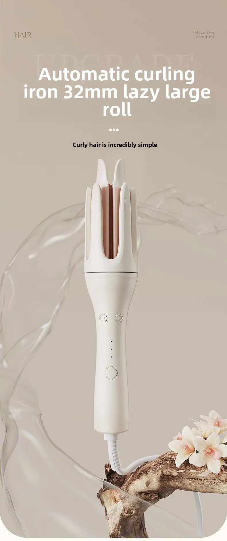 TwistMe™ Smart Hair Curler – Perfect Curls. Zero Effort.