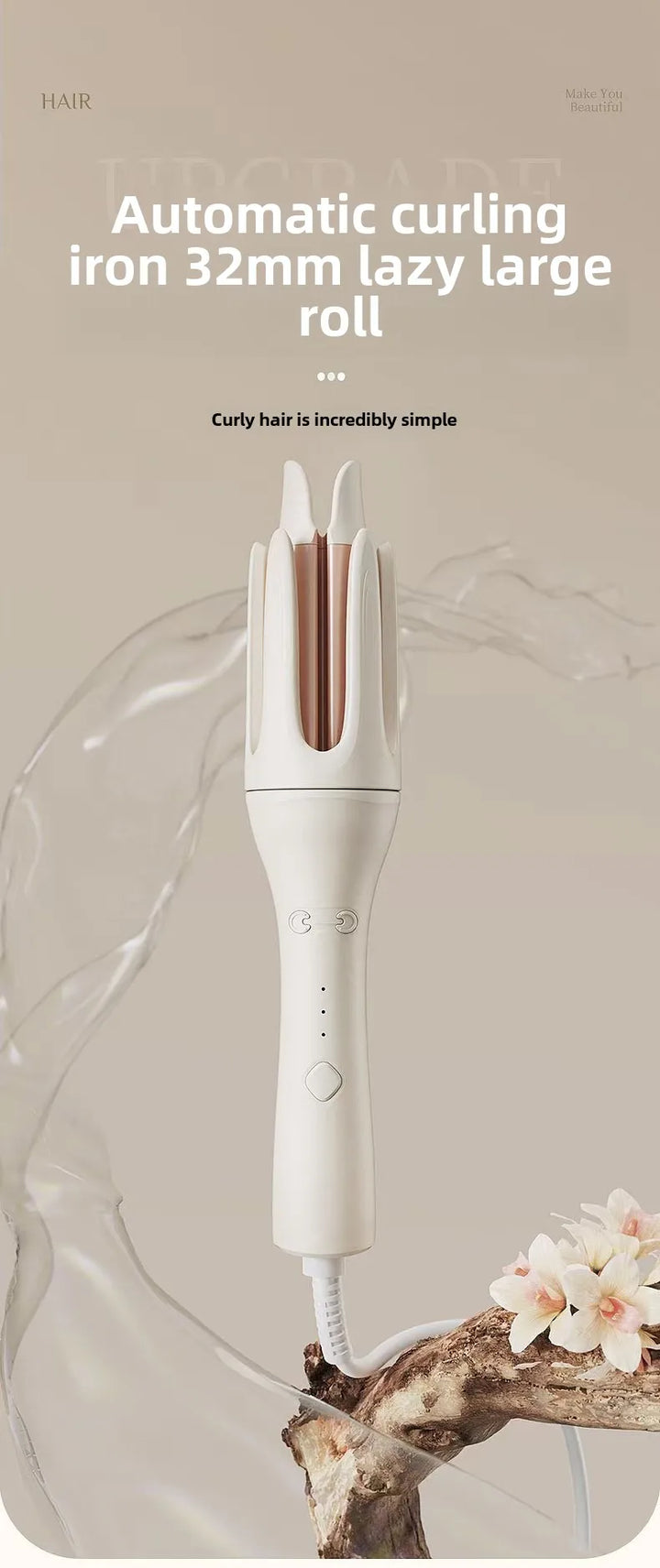 TwistMe™ Smart Hair Curler – Perfect Curls. Zero Effort.