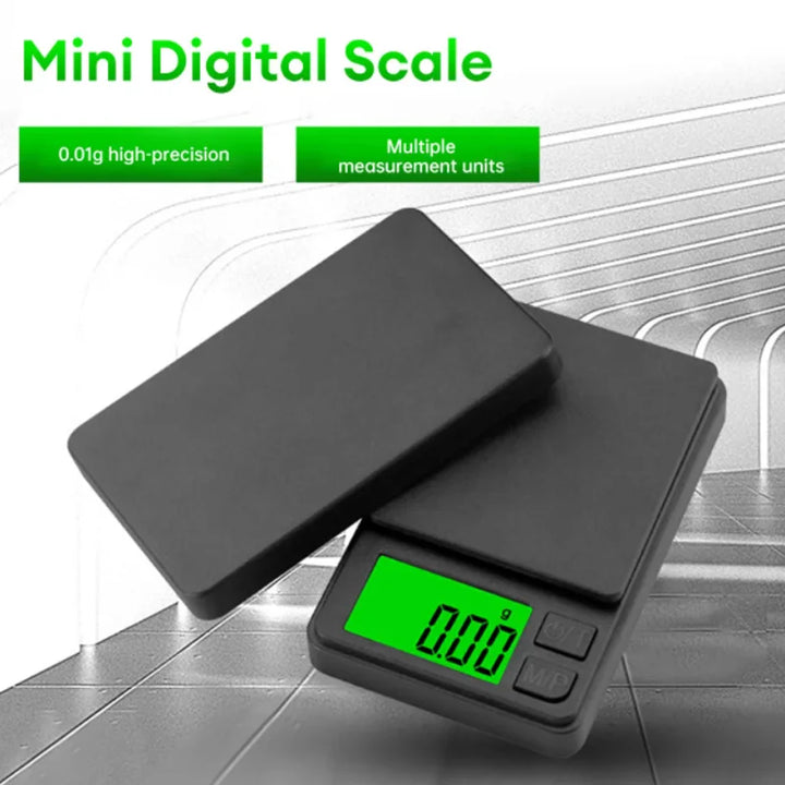 PocketPro™ Precision Mini Scale (1000g x 0.1g) – Digital Travel Scale for Food, Jewelry, Herbs & More with Backlit LCD