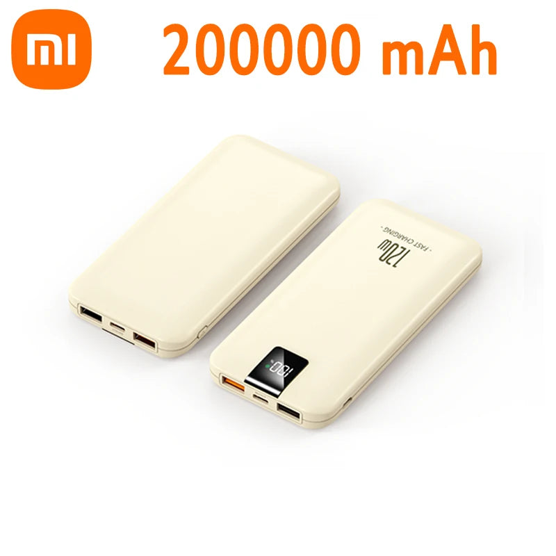 VoltMax UltraCharge 120W Power Bank | 200000mAh High-Speed Portable Charger