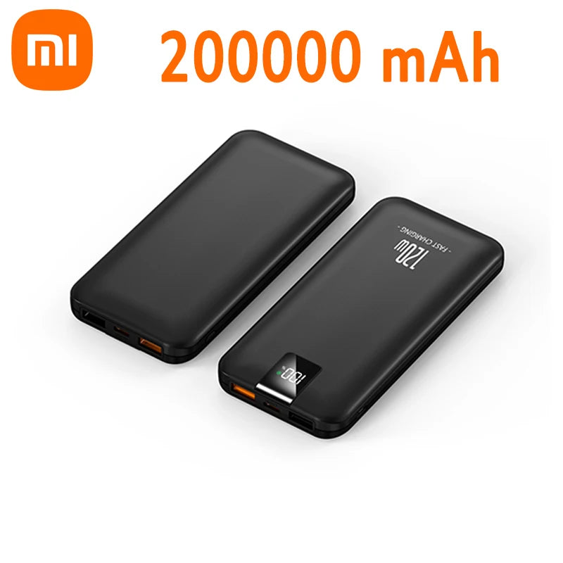 VoltMax UltraCharge 120W Power Bank | 200000mAh High-Speed Portable Charger