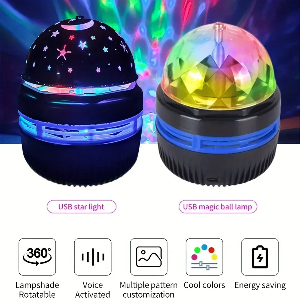 Magical Galaxy Star Projector – Transform Your Room into a Starry Wonderland | Remote-Controlled, Multi-color LED Night Light